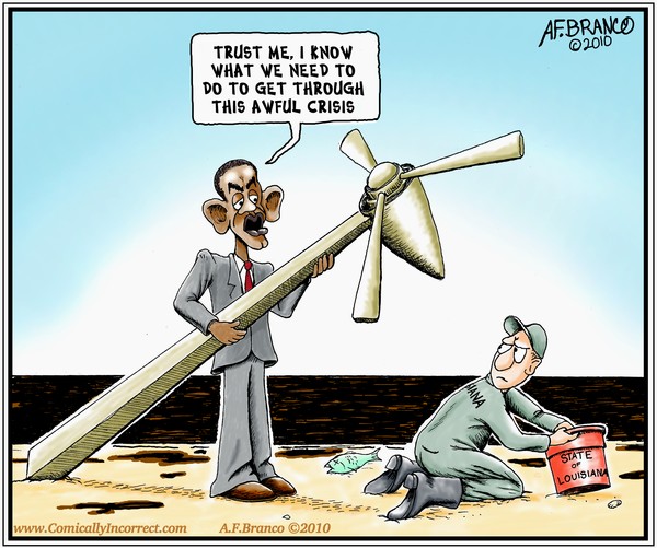 Obama Solution (Cartoon)