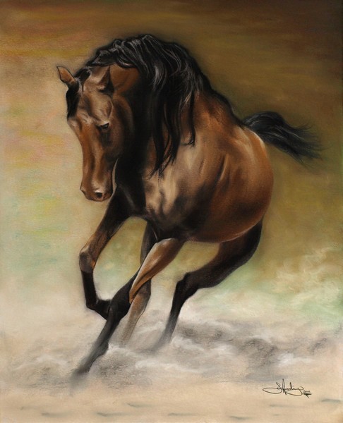 Arabian Pastel drawing