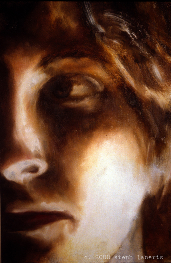 Self Portrait in Oil