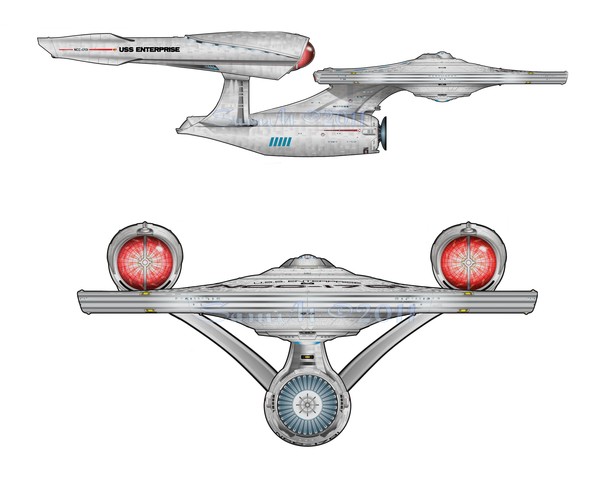 Star Trek 2009 USS Enterprise