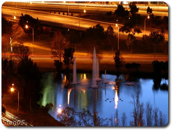 Morning Fountain