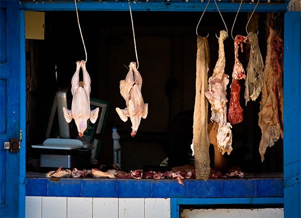 Butcher Shop, Morocco