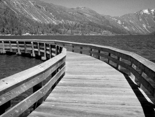 Walking Along the New Lake 3