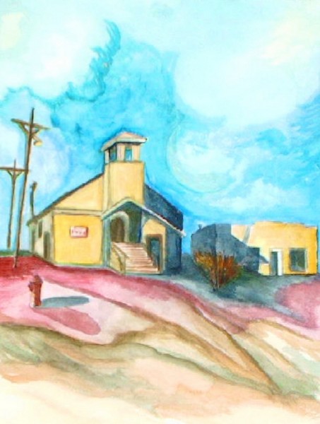 Methodist Church Capitan New Mexico