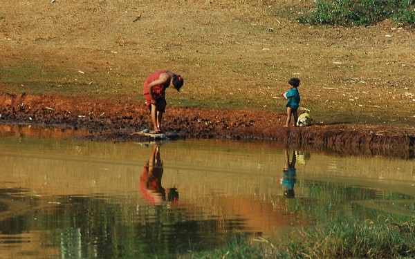 Mother and Child, Myanmar