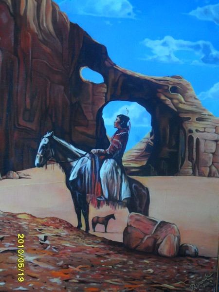 Hopi horseman