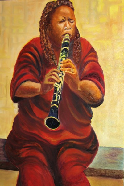 Cuban Clarinet player