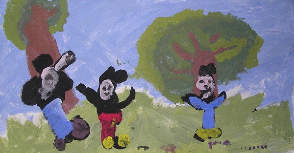 Mickey en zijn vriendjes