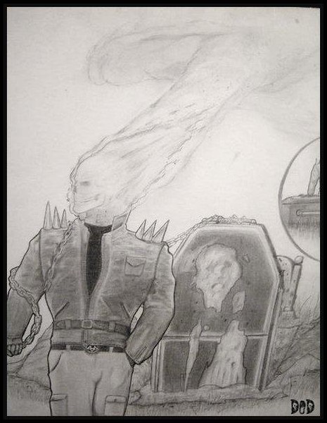 Ghost Rider Detail 1