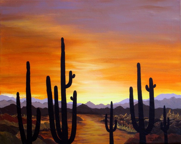 Saguaro Sunset