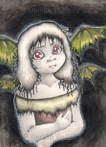 Lonely Little Bat Girl