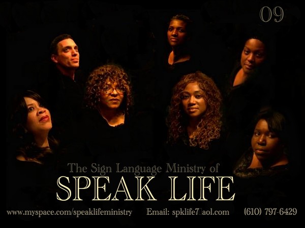 Speak Life Sign Language Ministry 09