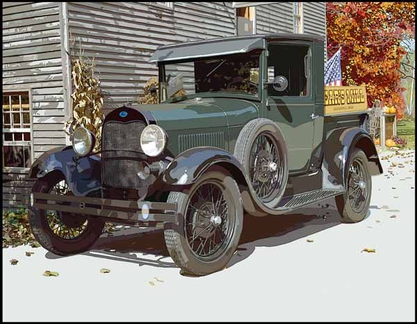 Ford Model A Closed Cab Truck