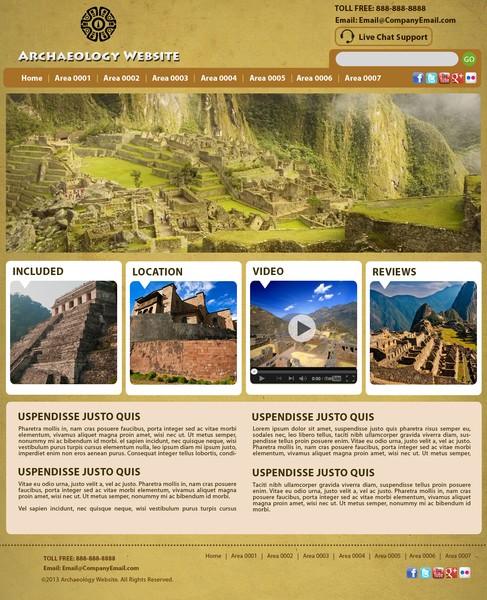 Archaeology Website