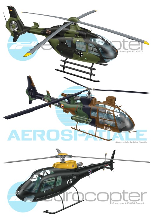 Aerospatiale/Eurocopter Helicopters