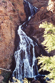 Ogden canyon waterfall