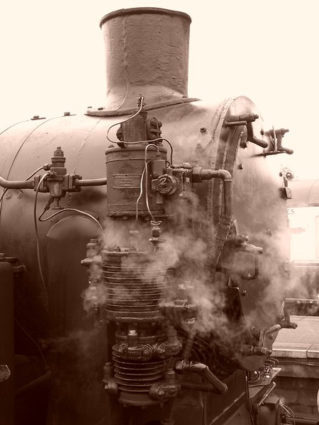 Steam at Stibbington