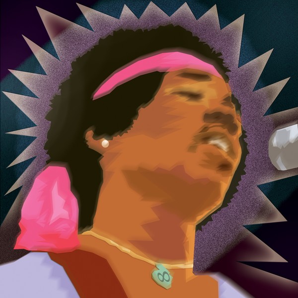 Jimi Hendrix by Daniel Morgenstern