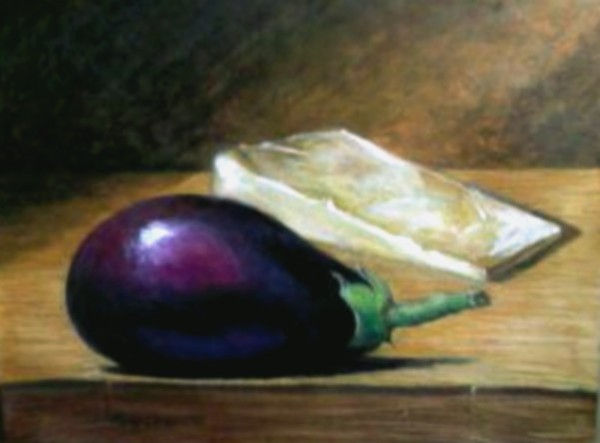 Still Life-Eggplant Parmesan