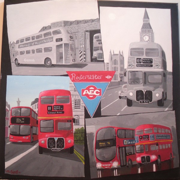 icon of london - routemasters