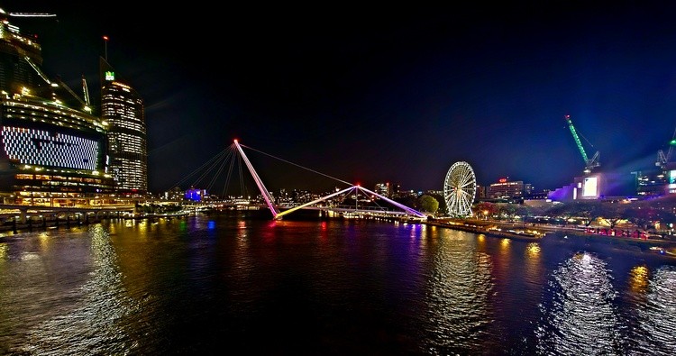 Southbank city lights