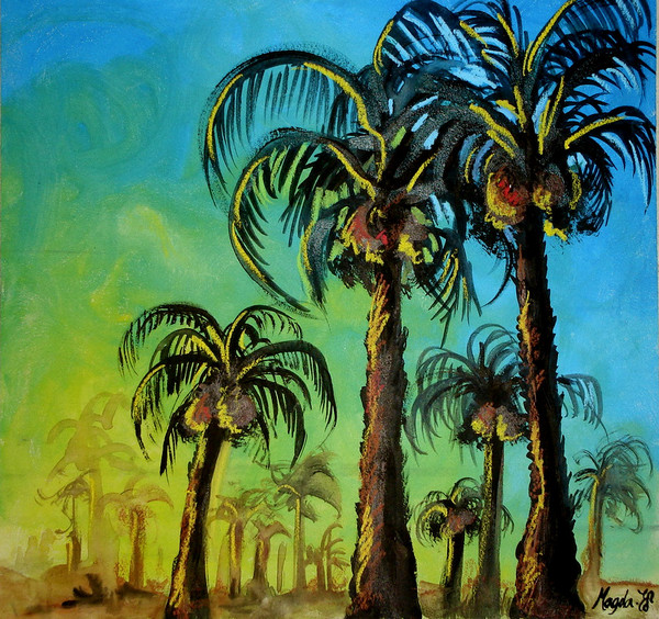 Palms at Sunset