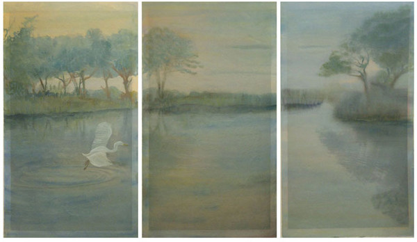 Alligator Cove Triptych