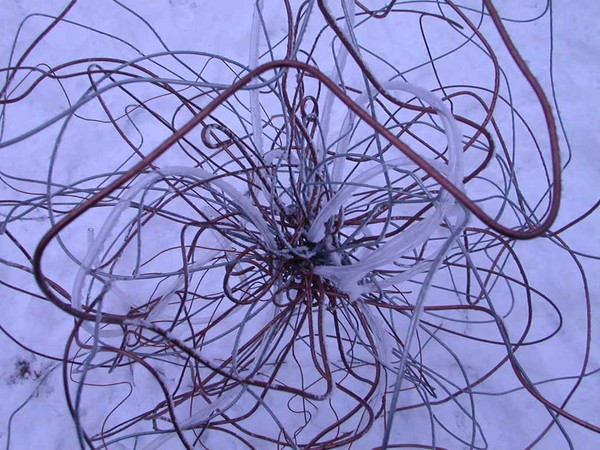 SMFA wire sculpture