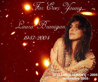 MY PERSONAL TRIBUTE TO LAURA BRANIGAN