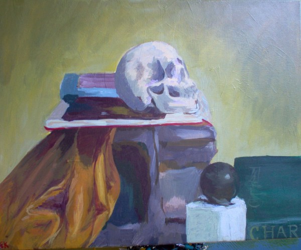 Skull / Books