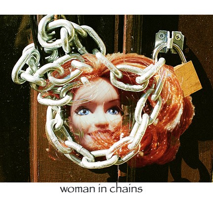 Woman in chains
