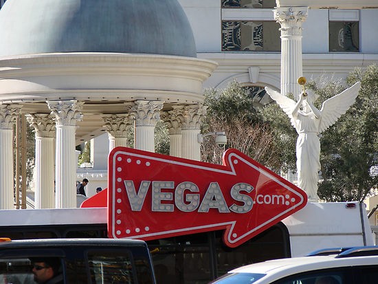 Vegas Street Sign