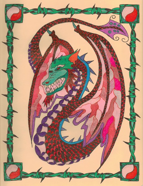 Nora's Dragon by The Rooster (c) 2010