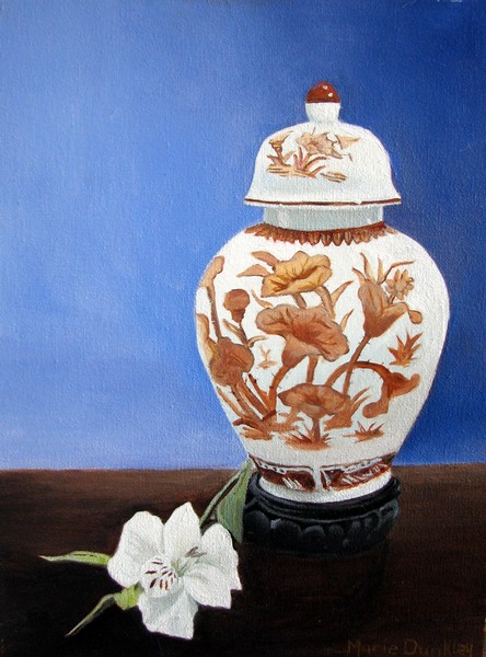 Ginger Jar & flower