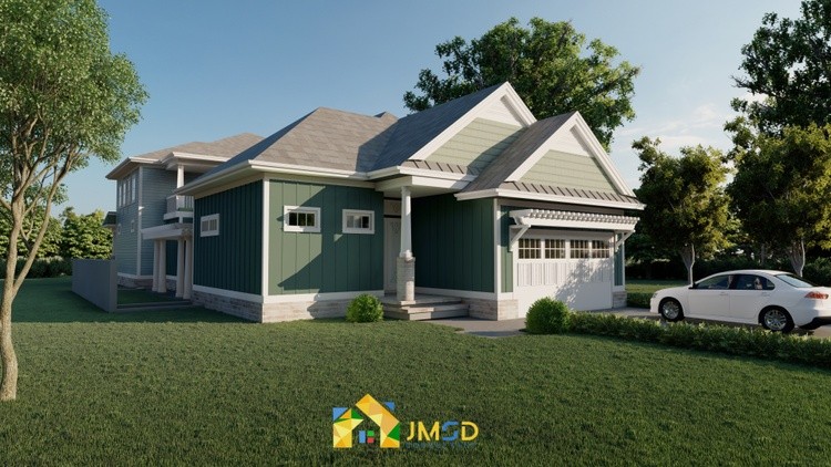 3D Home Exterior Rendering in Boston Massachusetts