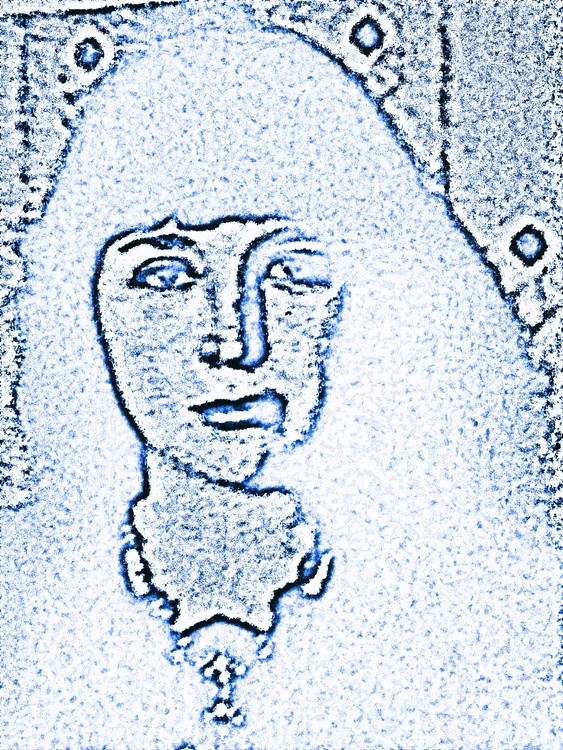 Portrait of Marina Tsvetaeva