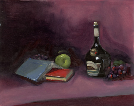 Books and Bottle