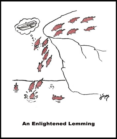 An Enlightened Lemming