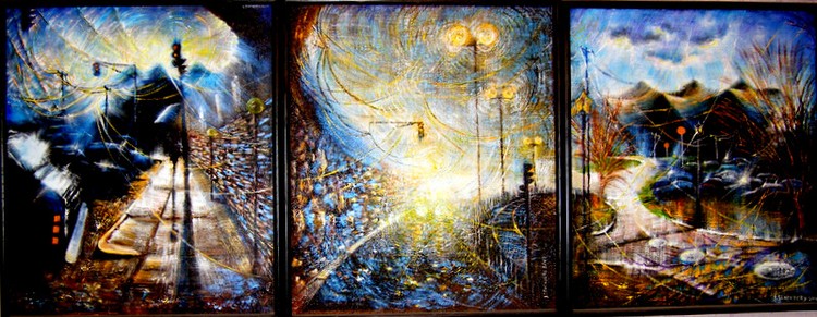 Triptych: Day-Night-Day