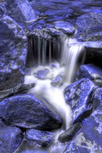 Flowing - Blue