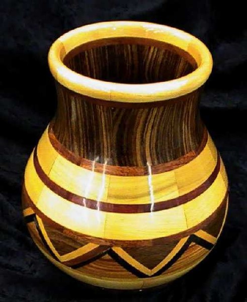 Indian Segmented Vase