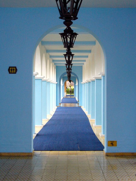 Blue Walkway
