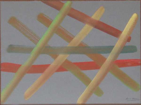 Picture Comprising Of Coloured Lines 