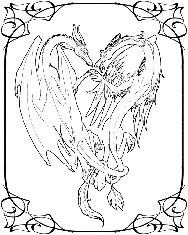 Dragonheart coloring page