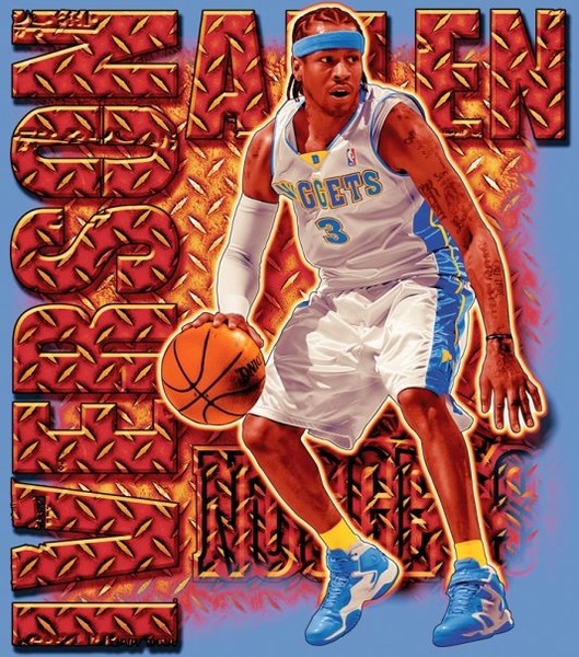 ALLEN IVERSON--DENVER NUGGETS