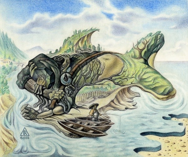 Sleeping Fisherman © 1998