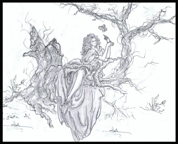 sketch(memory in a tree fantasy)