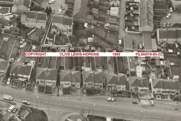 Aerial photo Alma Road, Kingswood, Bristol  BS15