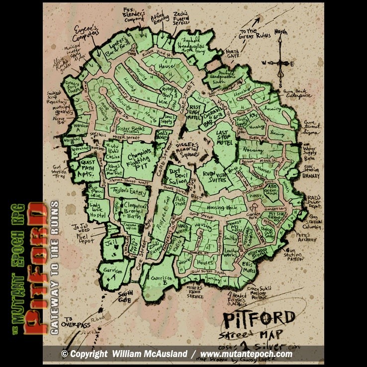 Pitford Street Map