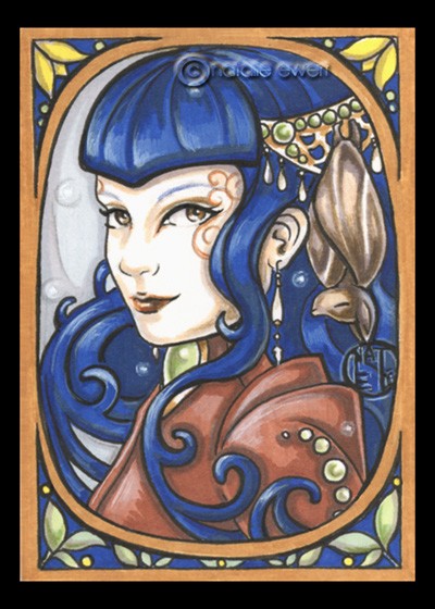 Blue Nouveau 